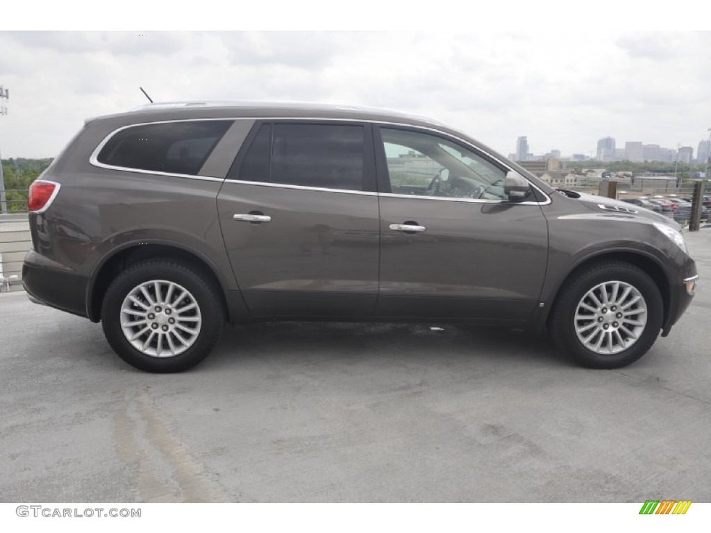 2008 Enclave CXL - Cocoa Metallic / Cashmere/Cocoa photo #6