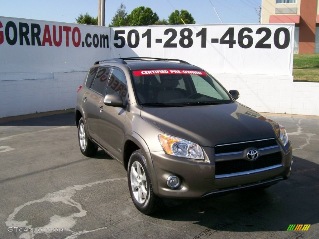 2010 RAV4 Limited - Pyrite Metallic / Ash Gray photo #1