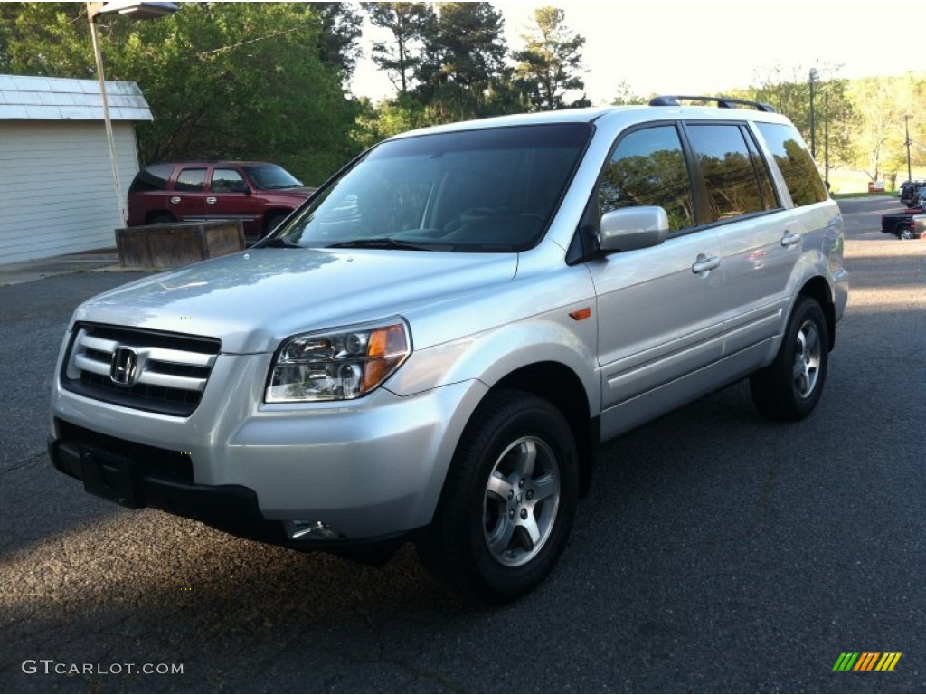 2007 Pilot EX-L - Billet Silver Metallic / Gray photo #1