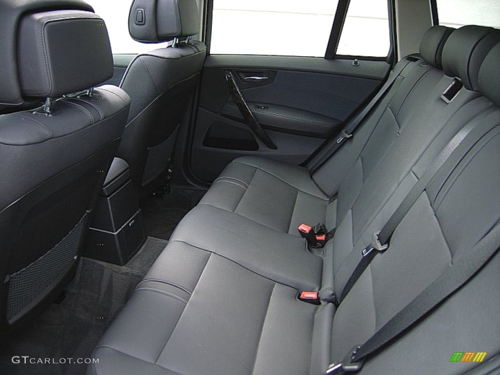 2009 BMW X3 xDrive30i Rear Seat Photo #63212627