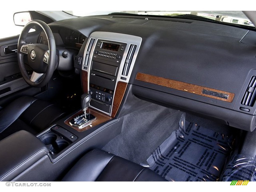 2008 Cadillac STS 4 V6 AWD Ebony Dashboard Photo #63212889