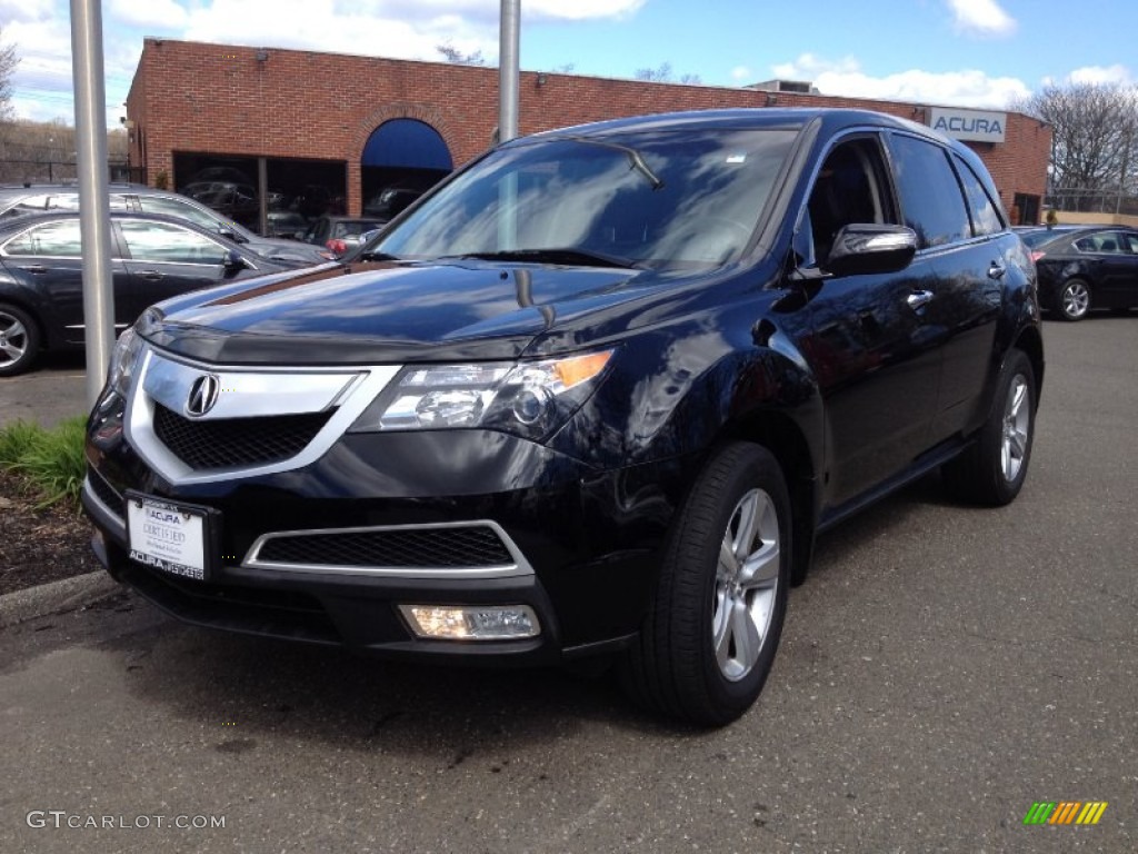 2010 MDX  - Crystal Black Pearl / Ebony photo #1