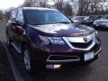 2010 Dark Cherry Pearl Acura MDX   photo #3