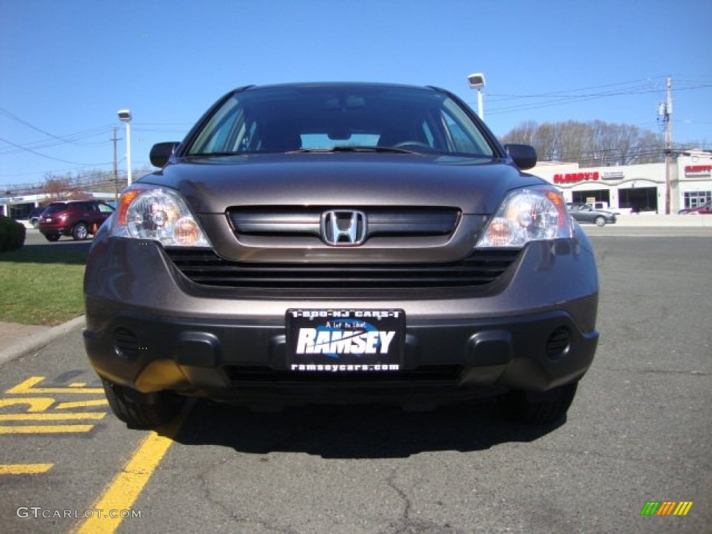 2009 CR-V LX 4WD - Urban Titanium Metallic / Gray photo #9