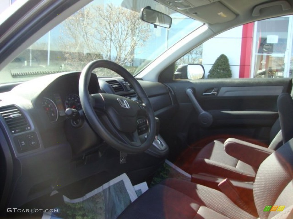 2009 CR-V LX 4WD - Urban Titanium Metallic / Gray photo #12