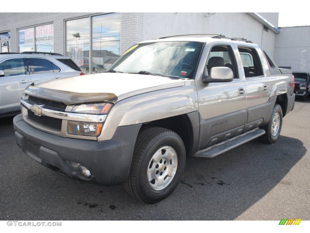 2003 Avalanche 1500 4x4 - Light Pewter Metallic / Dark Charcoal photo #1