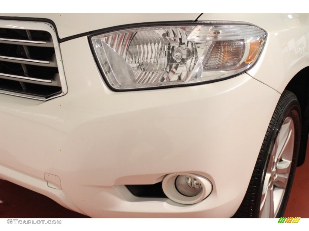 2010 Highlander Limited 4WD - Blizzard White Pearl / Ash photo #24