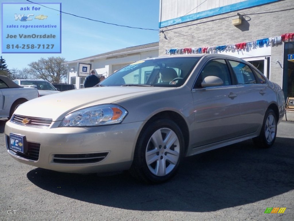 2011 Impala LS - Gold Mist Metallic / Neutral photo #1
