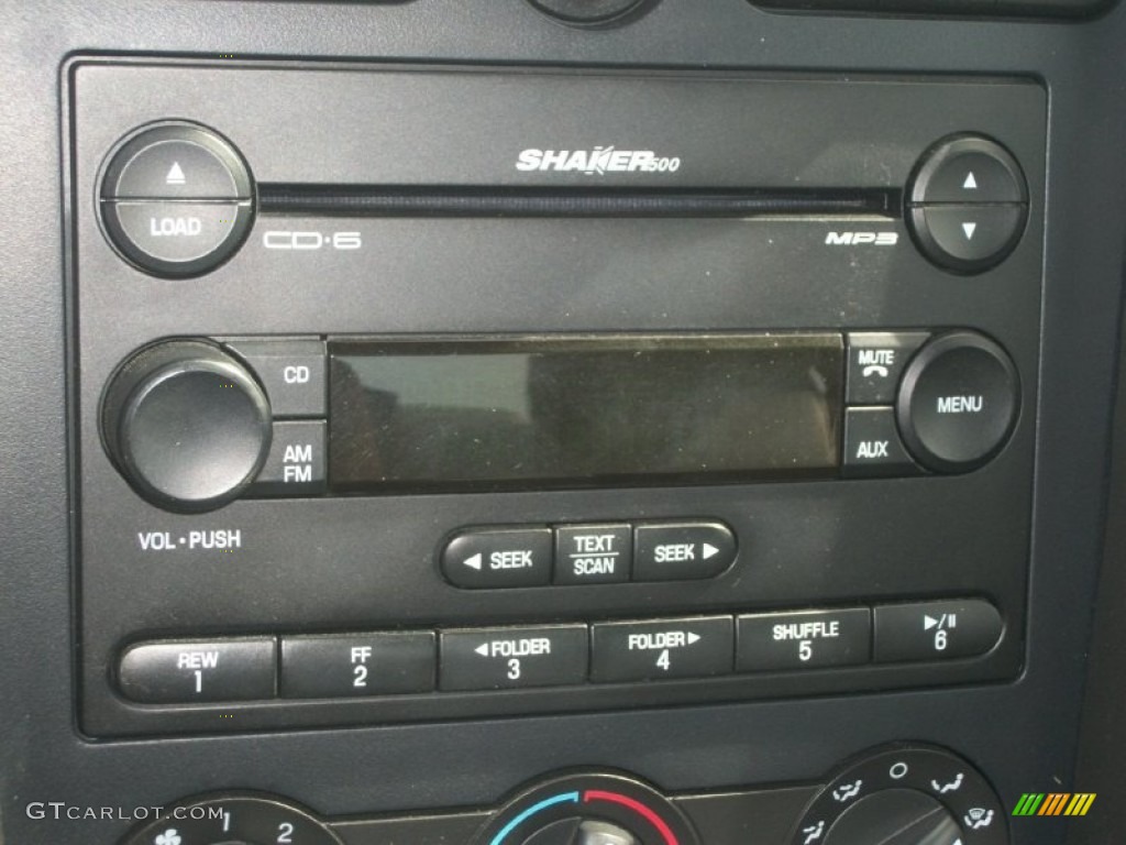 2007 Mustang V6 Premium Coupe - Black / Dark Charcoal photo #14