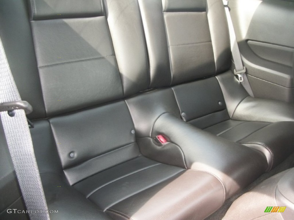 2007 Mustang V6 Premium Coupe - Black / Dark Charcoal photo #21