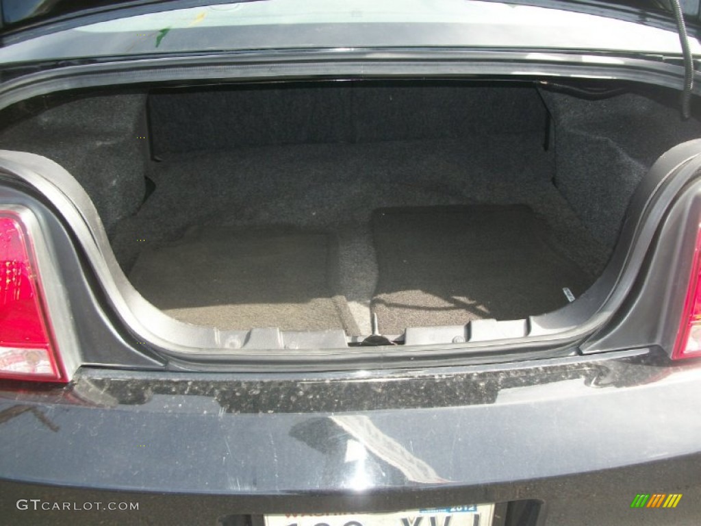 2007 Mustang V6 Premium Coupe - Black / Dark Charcoal photo #23