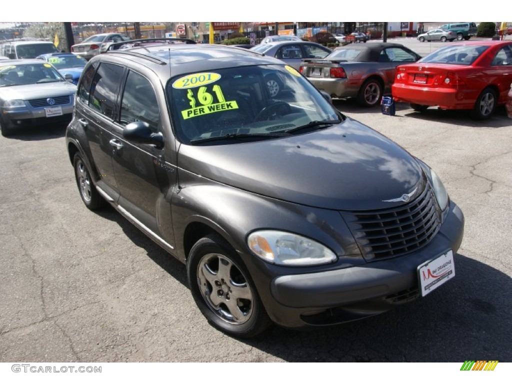 2001 PT Cruiser Limited - Mineral Gray Metallic / Charcoal photo #3