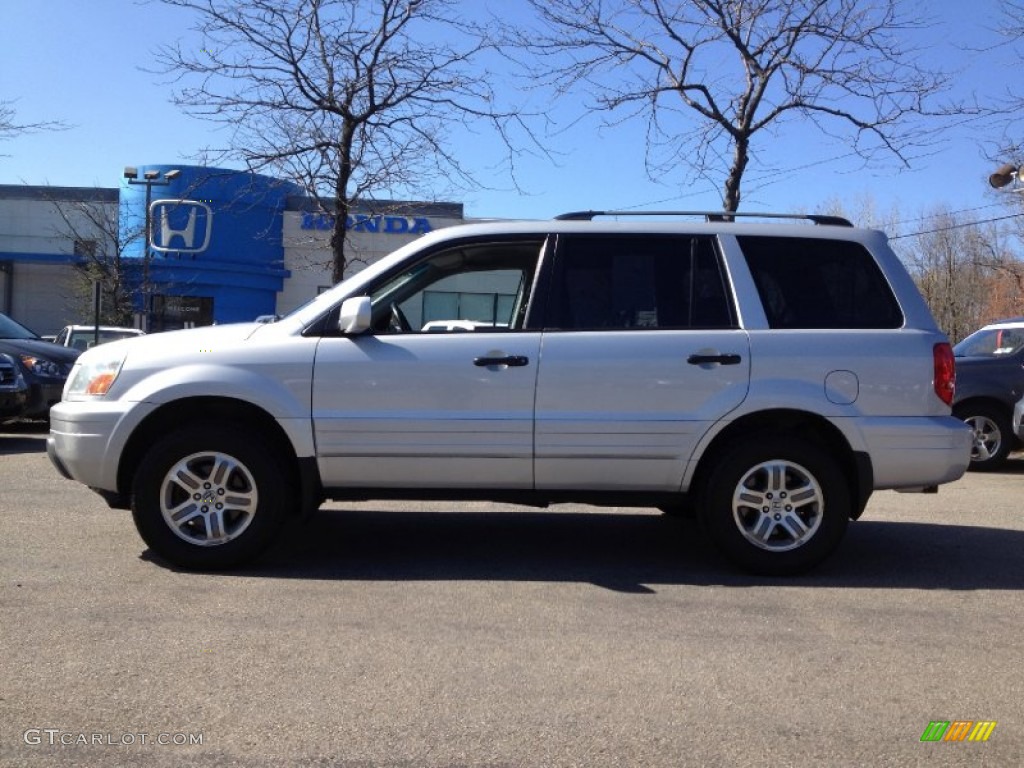 2003 Pilot EX-L 4WD - Starlight Silver Metallic / Gray photo #1