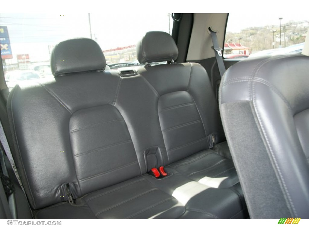 2002 Explorer XLT 4x4 - Black Clearcoat / Graphite photo #14
