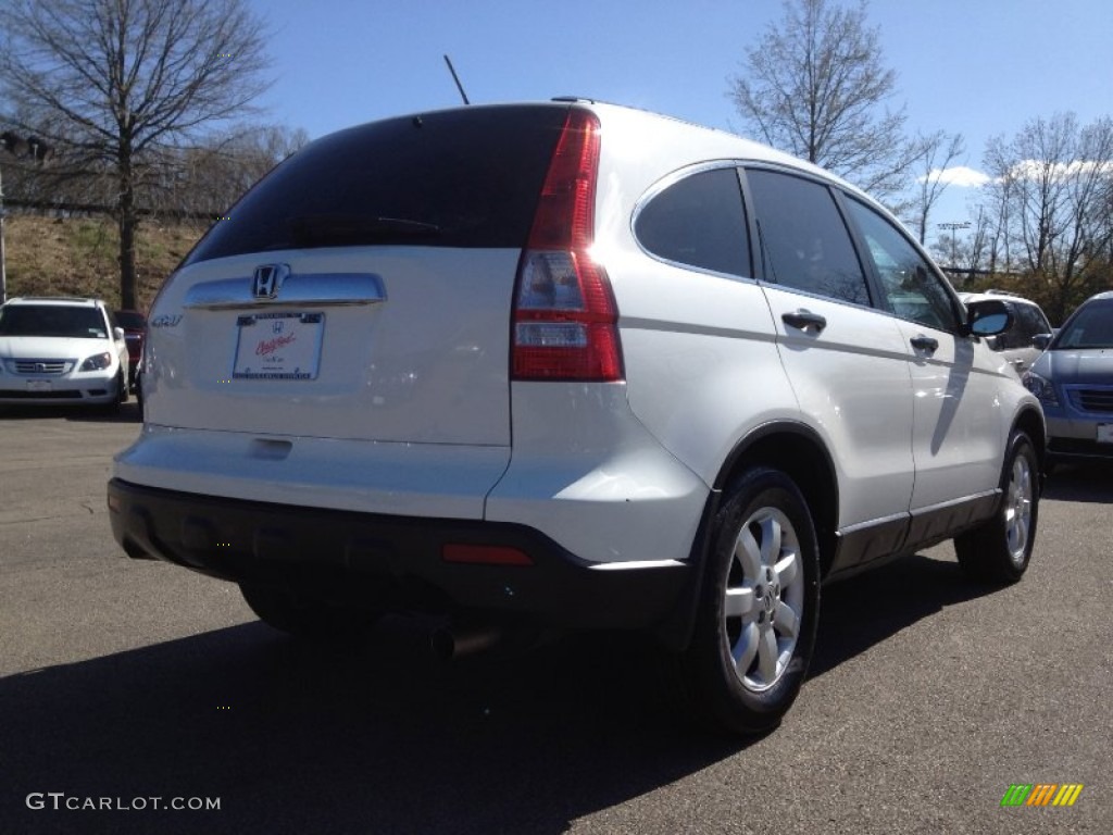 2009 CR-V EX 4WD - Taffeta White / Gray photo #9