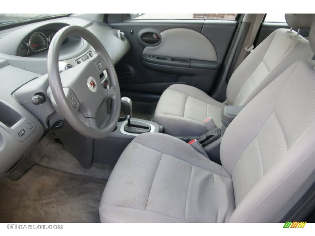 Gray Interior 2005 Saturn ION 2 Sedan Photo #63217951