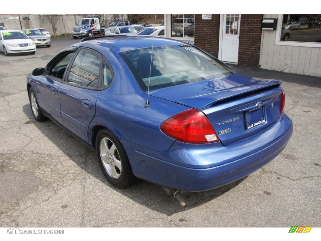 2003 Taurus SES - Patriot Blue Metallic / Medium Graphite photo #6