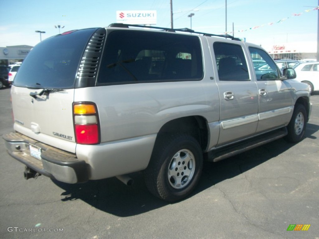 2004 Suburban 1500 LT 4x4 - Silver Birch Metallic / Gray/Dark Charcoal photo #2