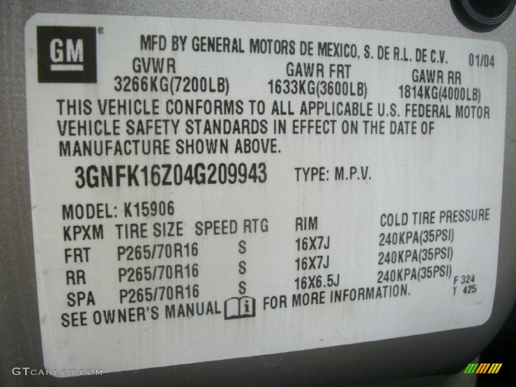 2004 Suburban 1500 LT 4x4 - Silver Birch Metallic / Gray/Dark Charcoal photo #33