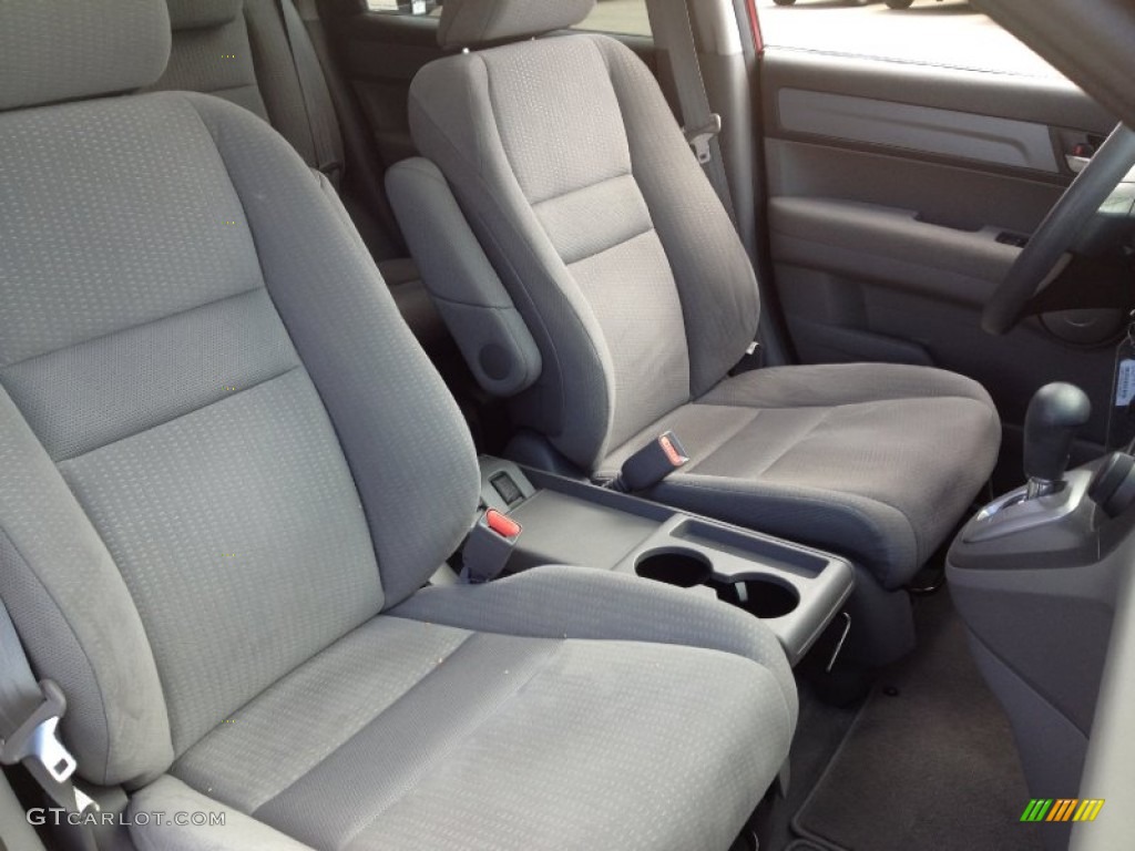 2009 CR-V EX 4WD - Tango Red Pearl / Gray photo #17