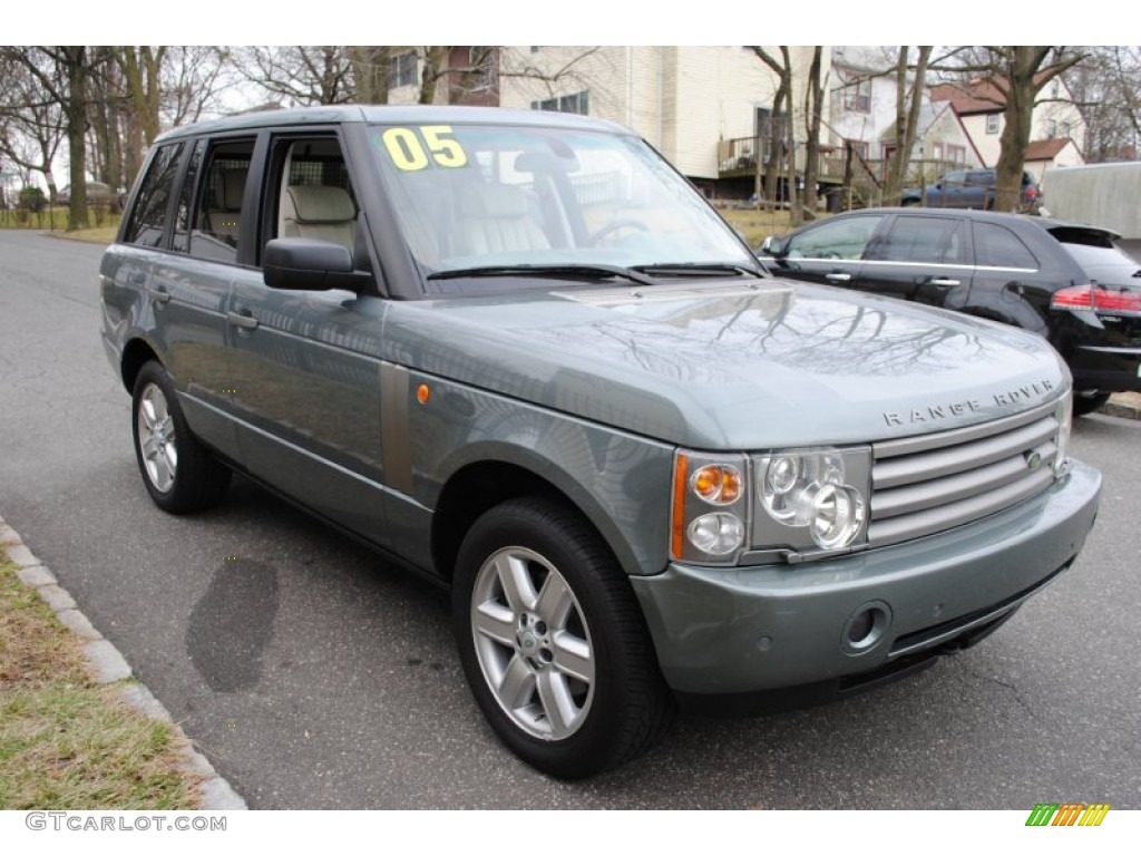 2005 Range Rover HSE - Giverny Green Metallic / Ivory/Aspen photo #7