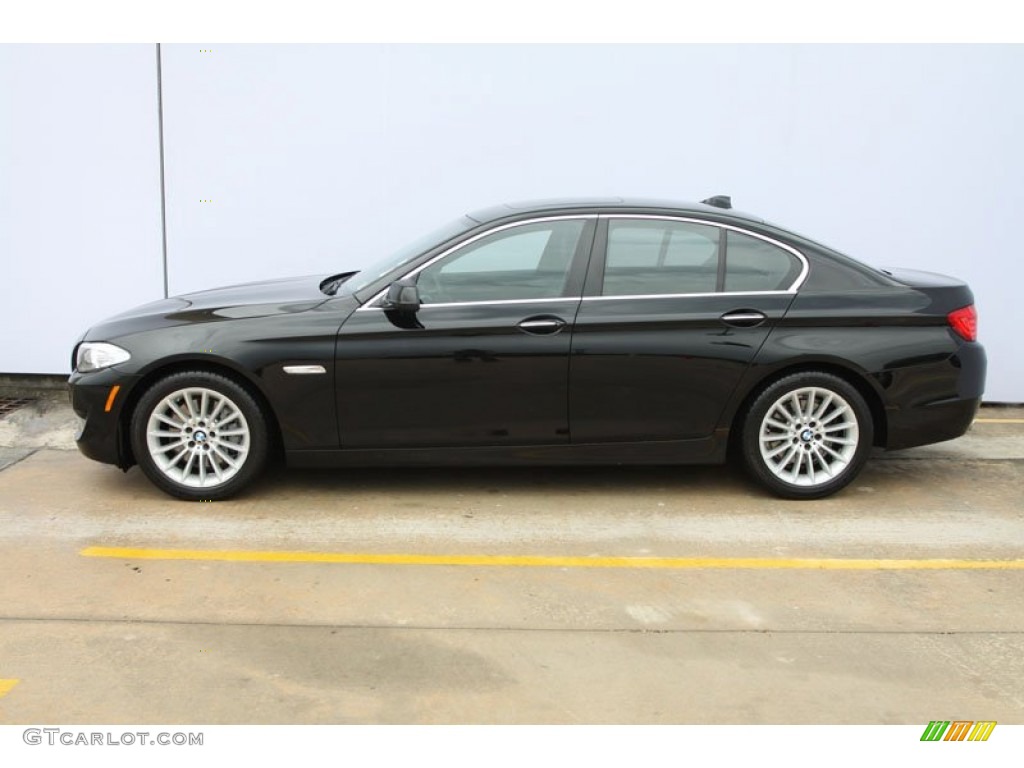 Jet Black 2011 BMW 5 Series 535i Sedan Exterior Photo #63219528