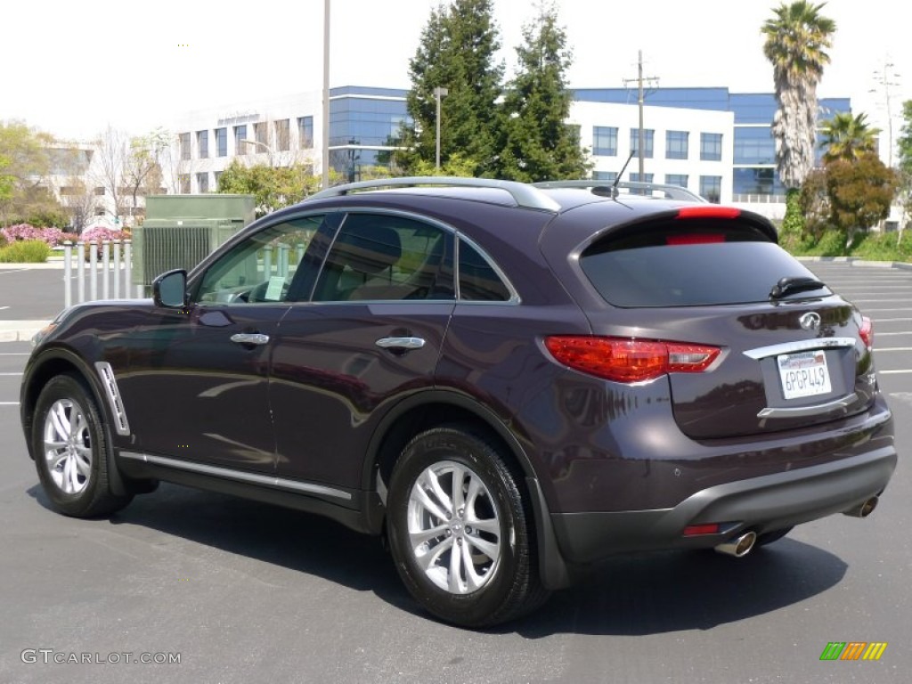 2011 FX 35 AWD - Midnight Mocha / Wheat photo #5