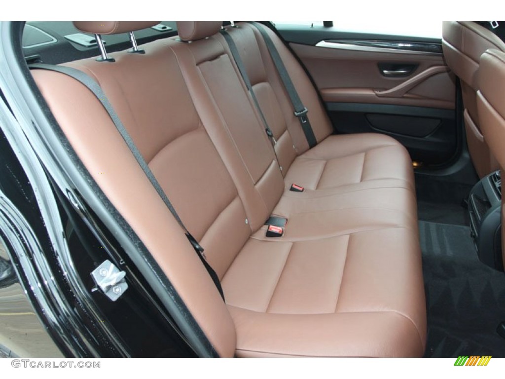 Cinnamon Brown Interior 2011 BMW 5 Series 535i Sedan Photo #63219769