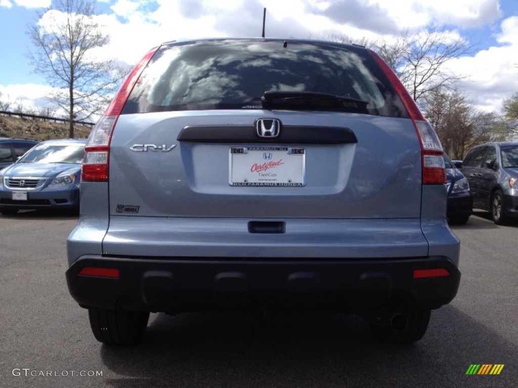 2009 CR-V LX 4WD - Glacier Blue Metallic / Gray photo #10