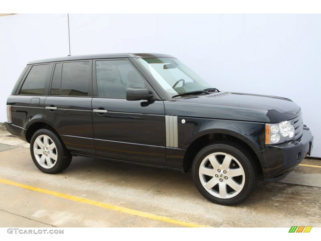 2006 Range Rover HSE - Buckingham Blue Metallic / Sand/Jet photo #2