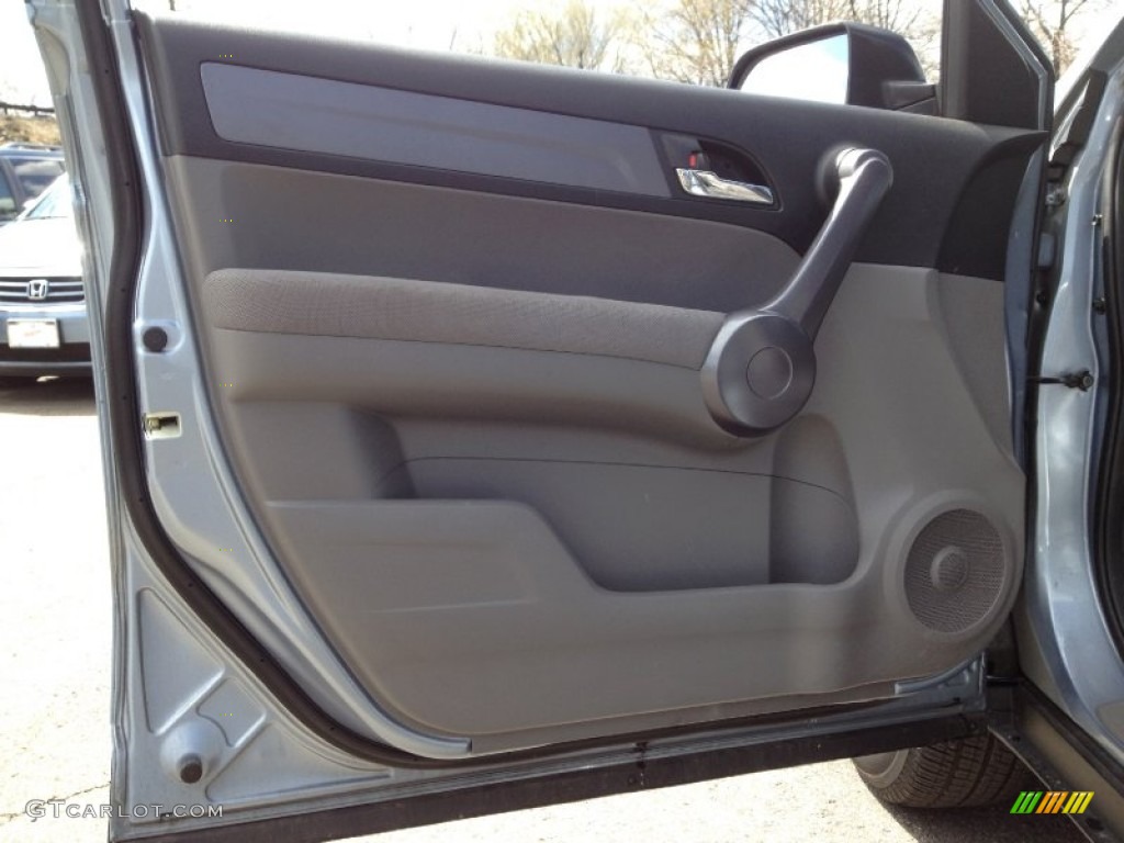 2009 Honda CR-V LX 4WD Gray Door Panel Photo #63220344