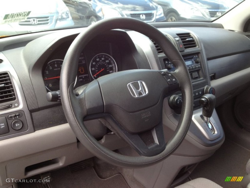 2009 CR-V LX 4WD - Glacier Blue Metallic / Gray photo #22