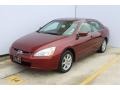 2004 Redondo Red Pearl Honda Accord EX V6 Sedan  photo #12