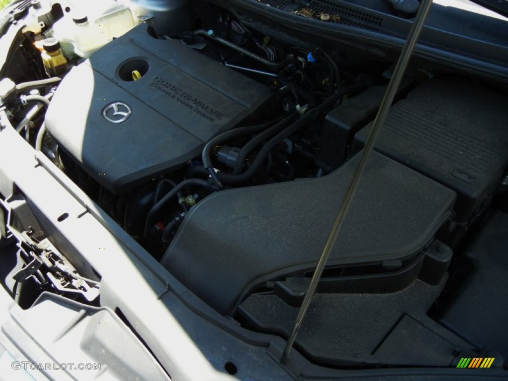 2008 MAZDA5 Sport - Sunlight Silver / Black photo #29