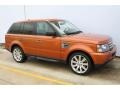 2006 Vesuvius Orange Metallic Land Rover Range Rover Sport Supercharged  photo #2