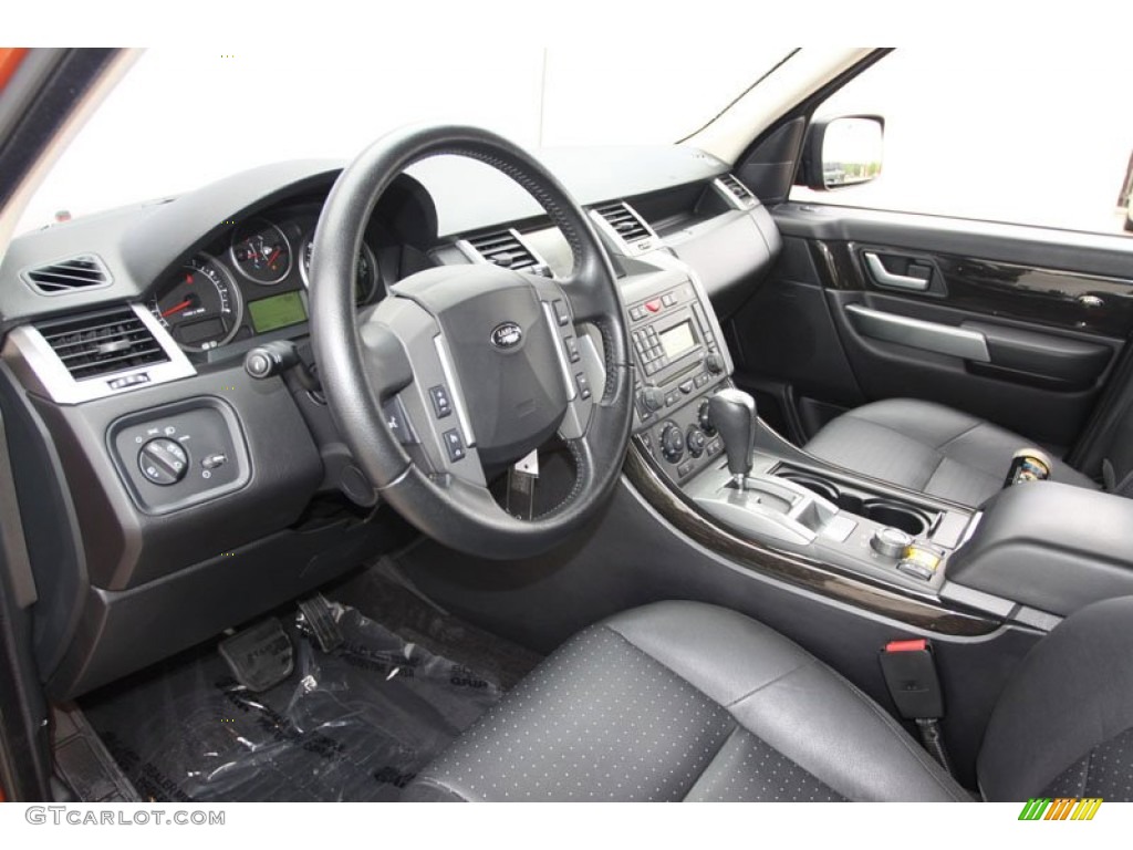 2006 Range Rover Sport Supercharged - Vesuvius Orange Metallic / Ebony Black photo #4