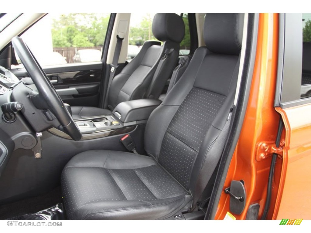 2006 Range Rover Sport Supercharged - Vesuvius Orange Metallic / Ebony Black photo #5