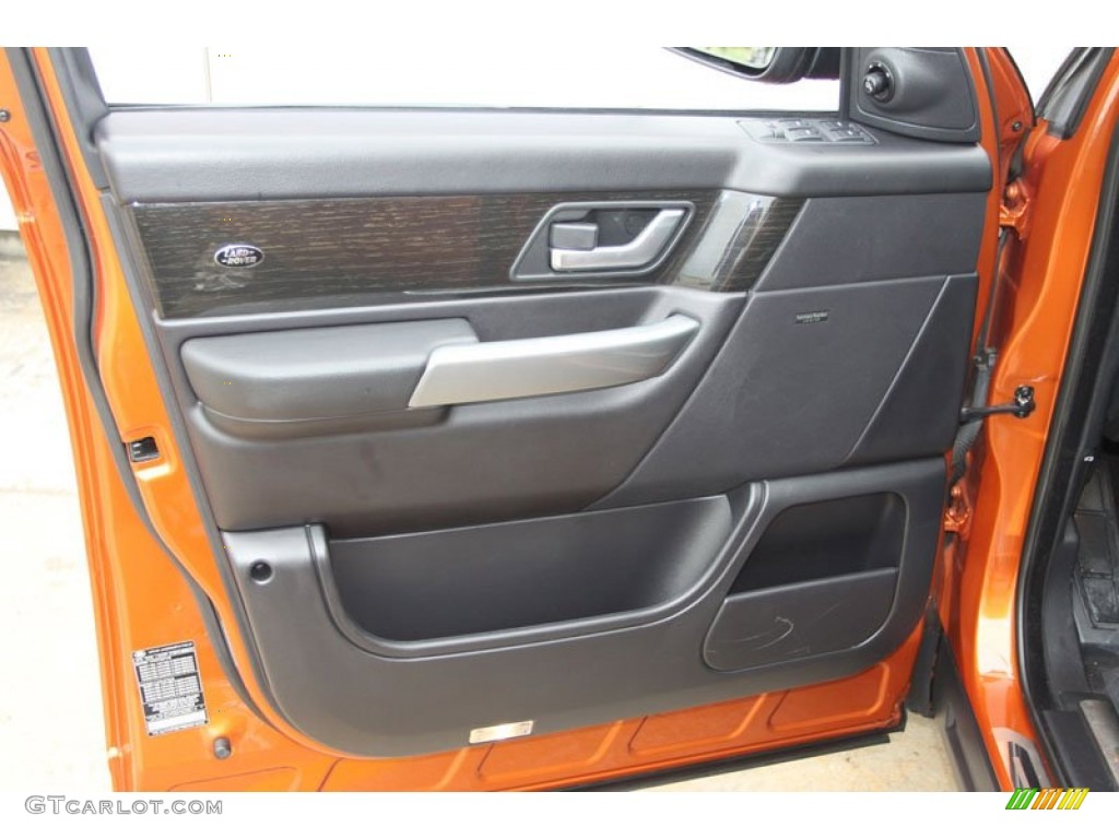 2006 Range Rover Sport Supercharged - Vesuvius Orange Metallic / Ebony Black photo #16