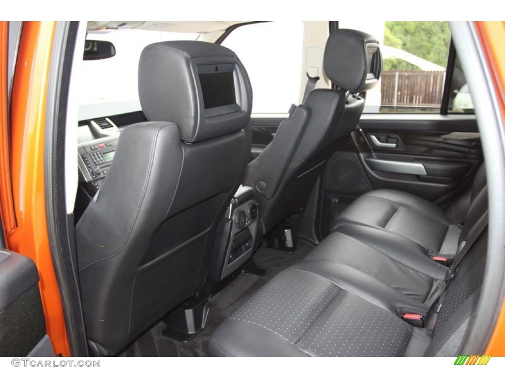 2006 Range Rover Sport Supercharged - Vesuvius Orange Metallic / Ebony Black photo #17
