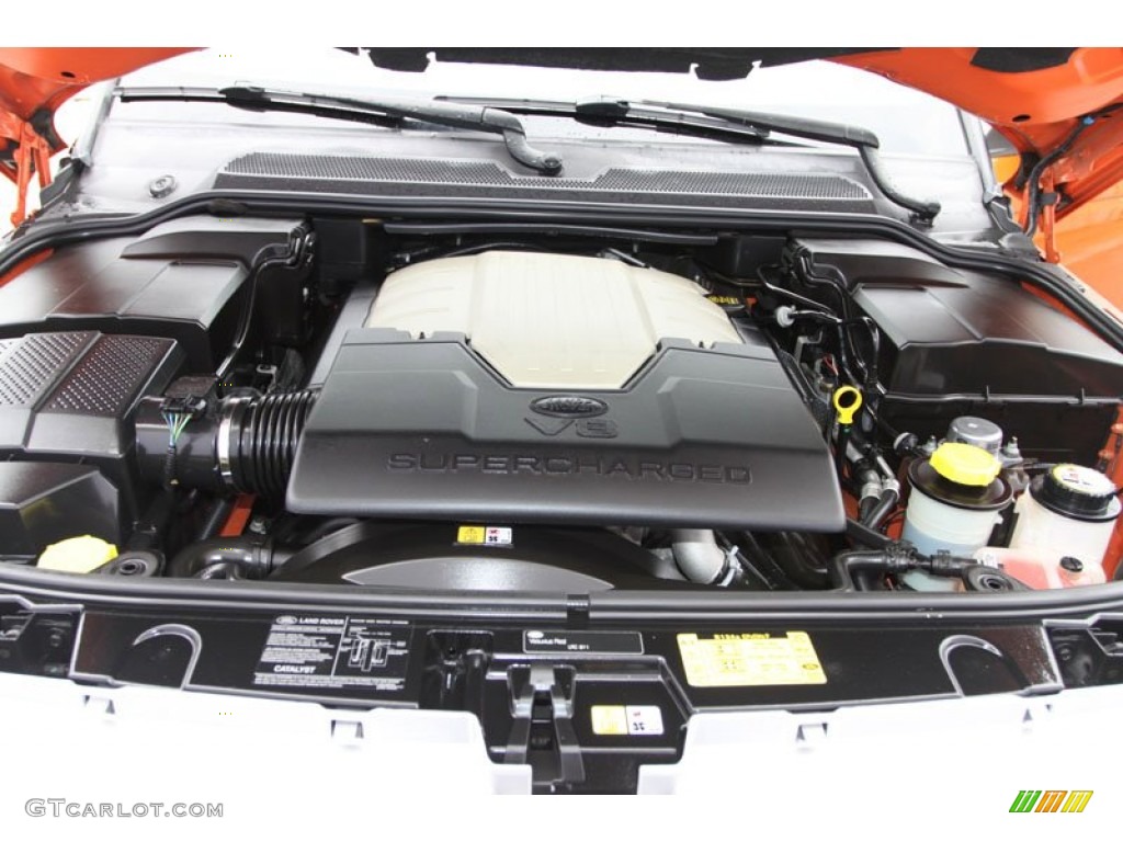 2006 Range Rover Sport Supercharged - Vesuvius Orange Metallic / Ebony Black photo #49