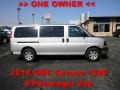 Pure Silver Metallic 2010 GMC Savana Van LS 1500 Passenger