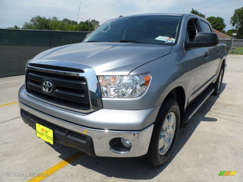 2011 Tundra SR5 CrewMax - Silver Sky Metallic / Graphite Gray photo #7