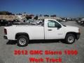 2012 Summit White GMC Sierra 1500 Regular Cab  photo #1