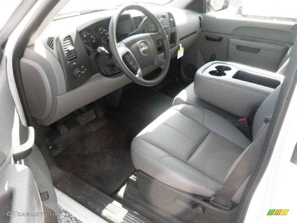 2012 Sierra 1500 Regular Cab - Summit White / Dark Titanium photo #5