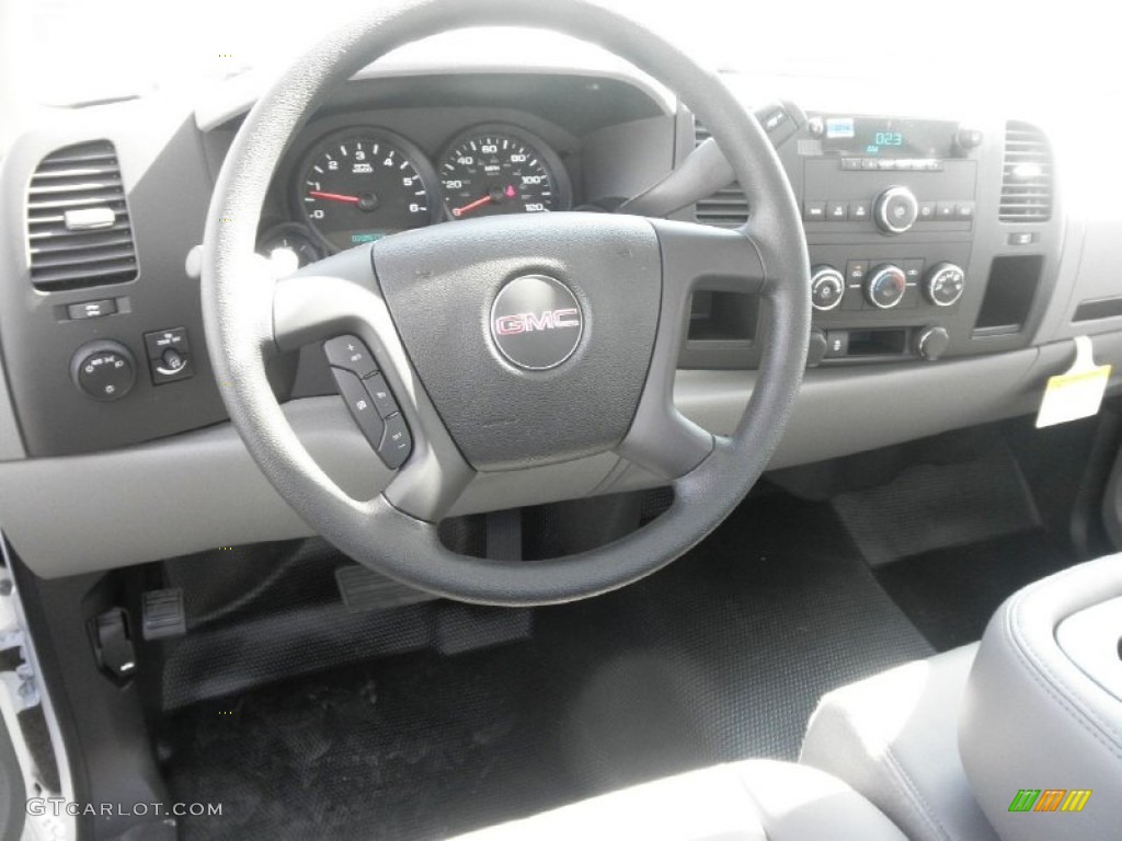 2012 Sierra 1500 Regular Cab - Summit White / Dark Titanium photo #8