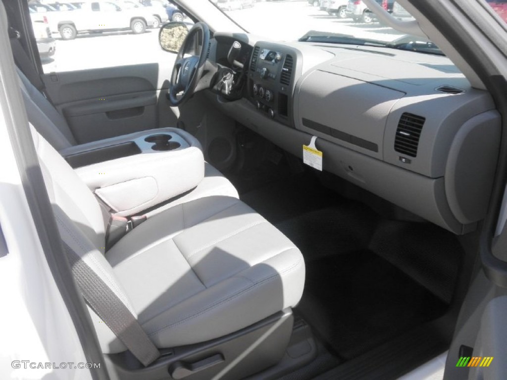 2012 Sierra 1500 Regular Cab - Summit White / Dark Titanium photo #11