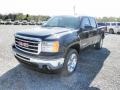 2012 Onyx Black GMC Sierra 1500 SLT Crew Cab 4x4  photo #3