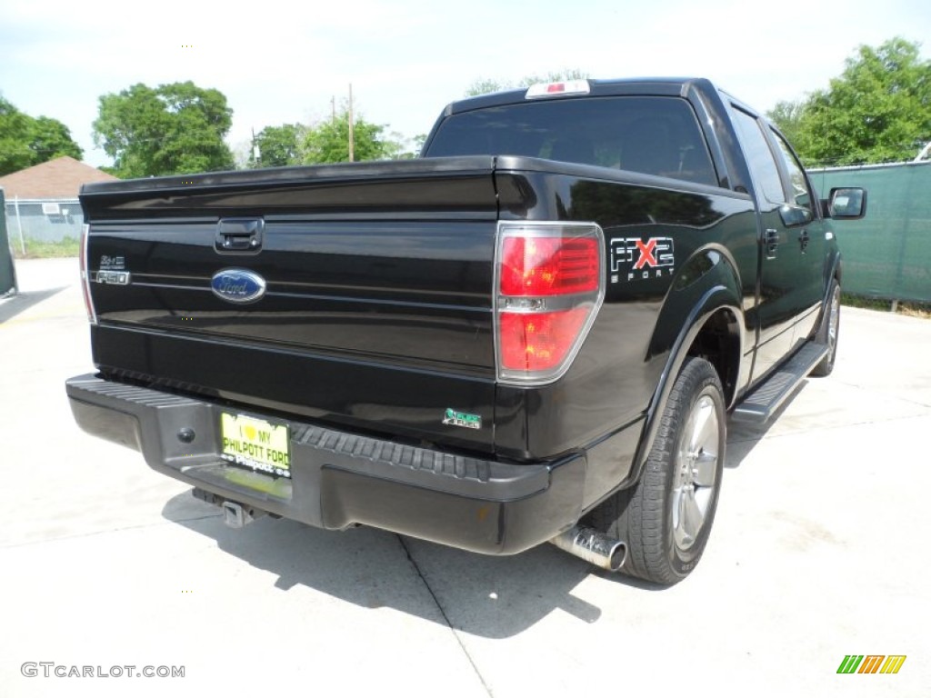 2010 F150 FX2 SuperCrew - Tuxedo Black / Black photo #3