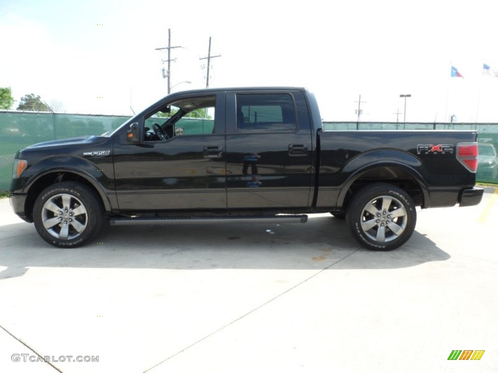 2010 F150 FX2 SuperCrew - Tuxedo Black / Black photo #6