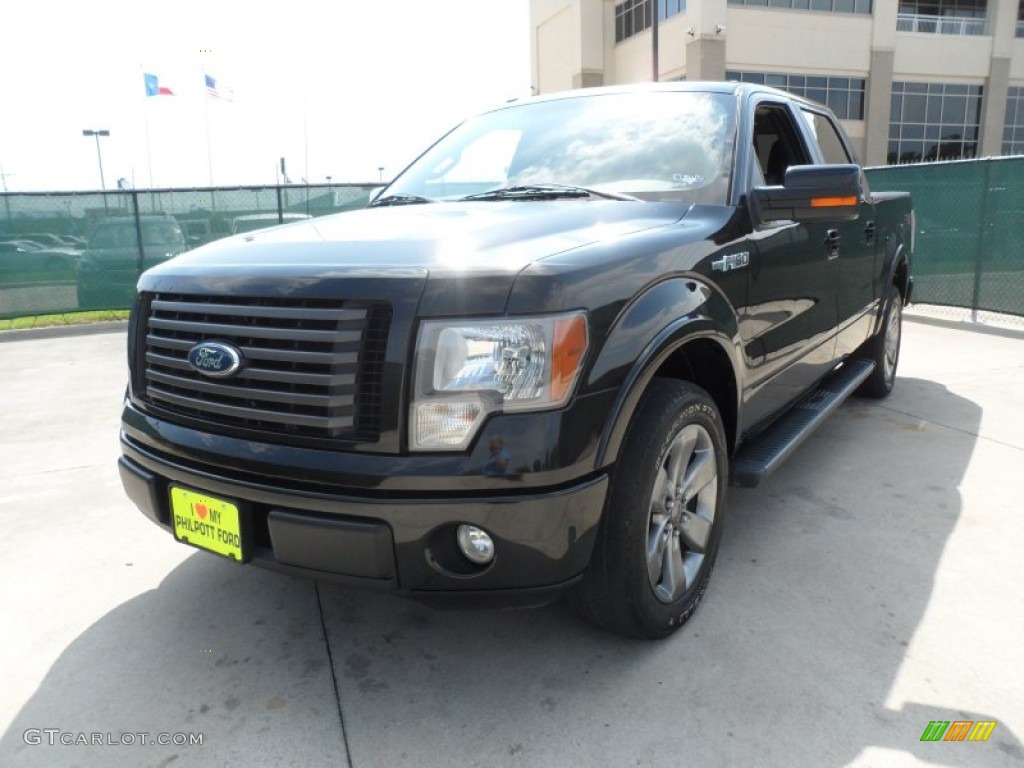 2010 F150 FX2 SuperCrew - Tuxedo Black / Black photo #7